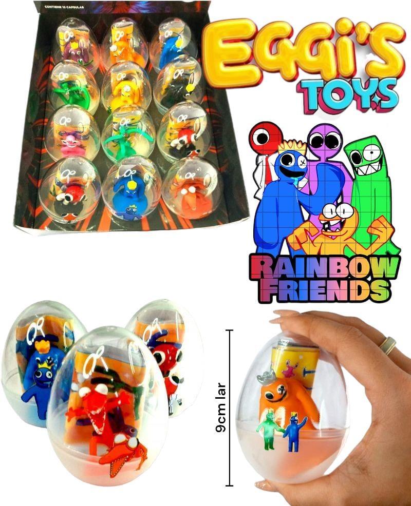 EGGIS Rainbow friends ( Huevo muñeco + stickers )